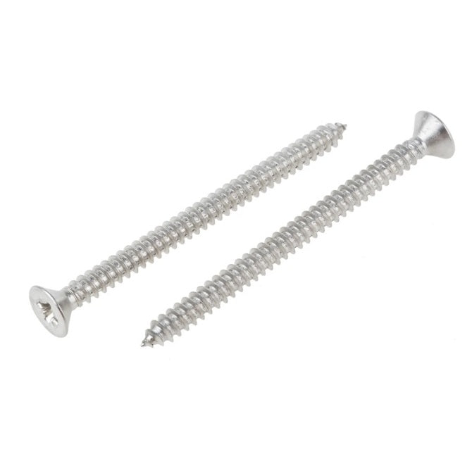 1055820 | SKT0476-038-PH-S6 (PK-50) --- Self Tapping Screws - 4.76x38.1 mm - 10 or 3/16 Countersunk - Stainless Steel 316 Similar to A4, 18-10 Screw