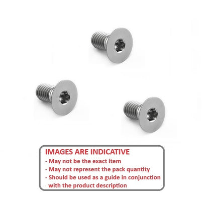 1043523 | SK030M-006-SK-T5 (PK-1000) --- Countersunk Screws - M3 - 3x0.5mm - 6 mm - Ti-6al4v Grade 5 Socket Screw