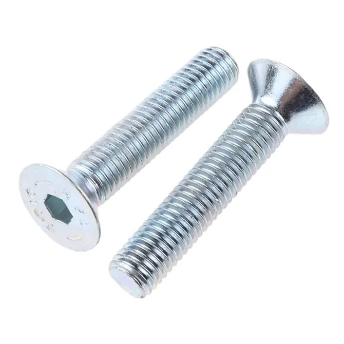 1131980 | SK240M-180-SK-CZ (PK-5) --- Countersunk Screws - M24 - 24x3mm - 180 mm - Zinc Plated Steel Socket Screw