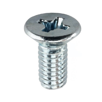 Countersunk Screws - M3 - 3x0.5mm - 6 mm - Zinc Plated Phillips