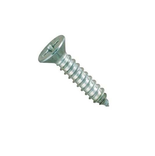 Self Tapping Screws - 2.85x12.7 mm - 4  Countersunk - Zinc Plated Steel
