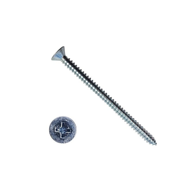 1063466 | SKT0540-045-PH-CZ (PK-1000) --- Self Tapping Screws - 5.4x44.5 mm - 12 Countersunk - Zinc Plated Steel Screw