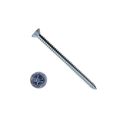 1063452 | SKT0540-032-PH-CZ (PK-100) --- Self Tapping Screws - 5.4x31.8 mm - 12 Countersunk - Zinc Plated Steel Screw