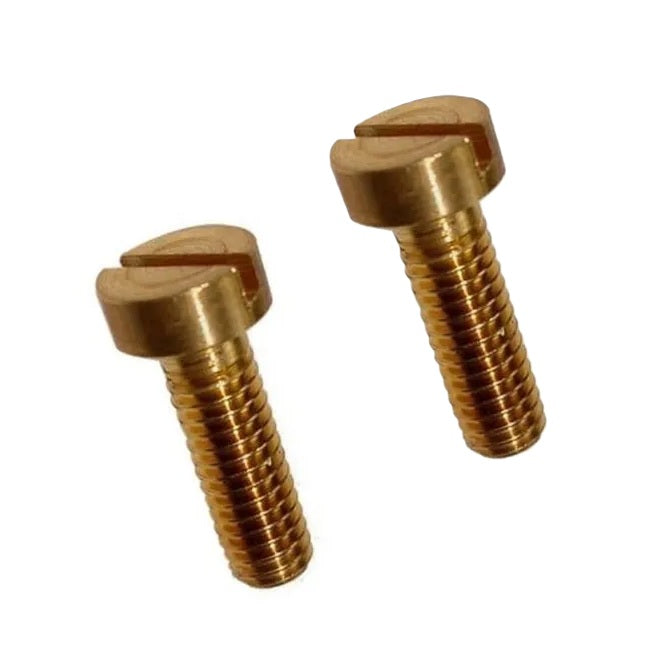 1055292 | SC047B-019-F-SL-BR (PK-200) --- Fillister Head Screws - 2BA - 4.7mm - 19.1 mm - Brass Slotted Screw