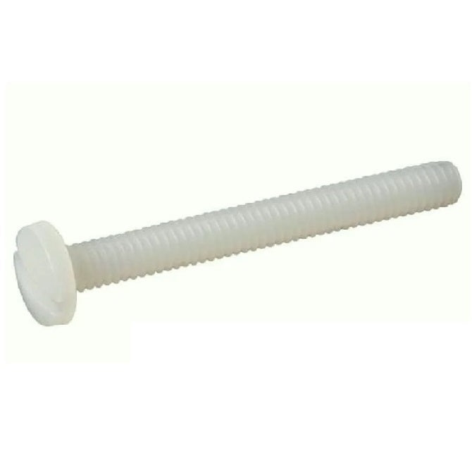 Fillister Head Screws - 4-40 UNC - 2.85mm - 19.1 mm - Nylon - Zytel 101 - Slotted