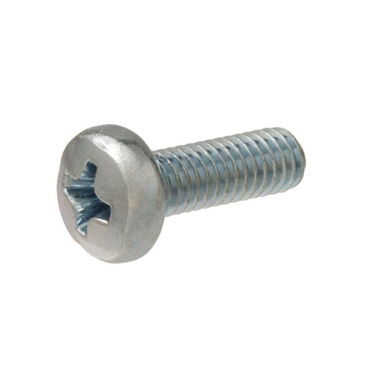 1040895 | SC025M-008-F-PH-CZ (PK-100) --- Fillister Head Screws - M2.5 - 2.5x0.45mm - 8 mm - Zinc Plated Steel Phillips Screw