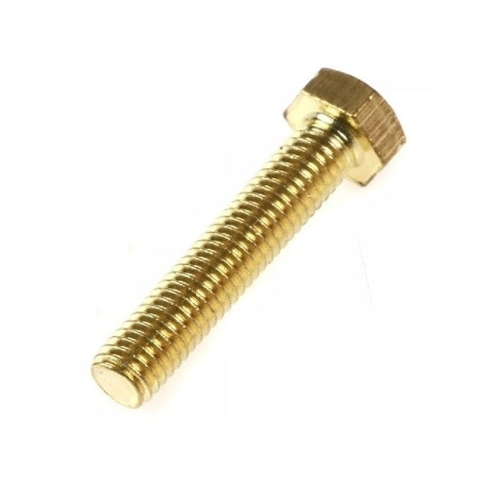 Hex Head Screws - 00-90 UNF -1.19mm- 6.4 mm - Brass