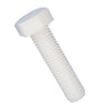 Hex Head Screws - 6-32 UNC - 3.5mm - 31.8 mm - Nylon - Zytel 101 - Slotted