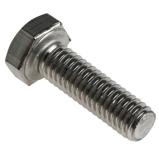 Hex Head Screws - M3 - 3x0.5mm - 10 mm - 304 Stainless 304 Stainless