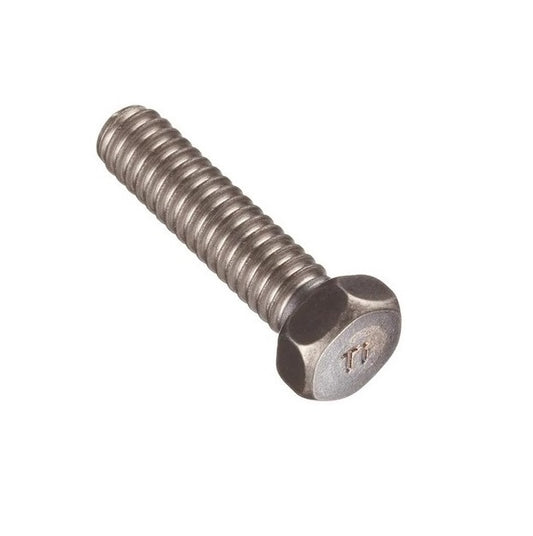 Hex Head Screws - M4 - 4x0.7mm - 15 mm - Titanium CP Grade 1 Full Thread