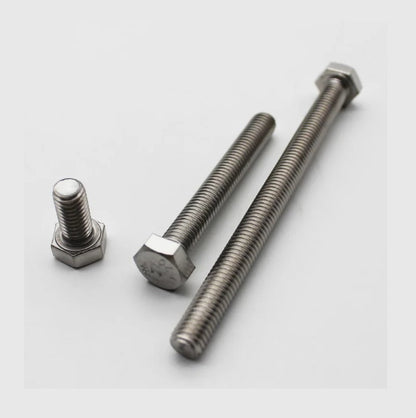 1051866 | SC040M-010-H-TC1 (PK-10) --- Hex Head Screws - M4 - 4x0.7mm - 10 mm - Titanium CP Grade 1 Full Thread Screw