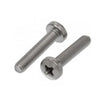 Pan Head Screws - M4 - 4x0.7mm - 25 mm - Titanium CP Grade 1 Phillips