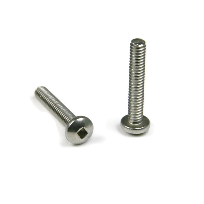 1066766 | SCS0600-020-P-PCS-CZ (PK-50) --- Security Screws - M6 - 6x1mm - 20 mm - Steel Case Hardened Zinc Alloy Post Combi Square Screw