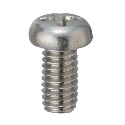 Pan Head Screws - M2 - 2x0.4mm - 5 mm - 304 Stainless Phillips