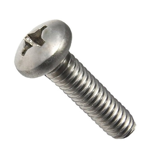 Pan Head Screws - M1 -1x0.25mm- 6 mm - 304 Stainless