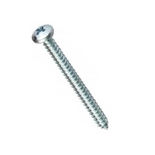 Self Tapping Screws - 5.4x50.8 mm - 12  Pan Head - Zinc Plated Steel
