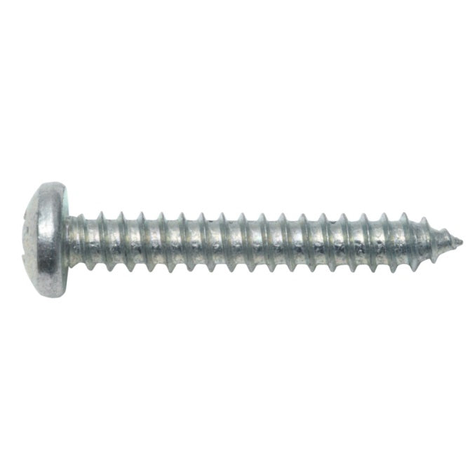 1055844 | SCT0476-038-P-PH-CZ (PK-100) --- Self Tapping Screws - 4.76x38.1 mm - 10 or 3/16 Pan Head - Zinc Plated Steel Screw