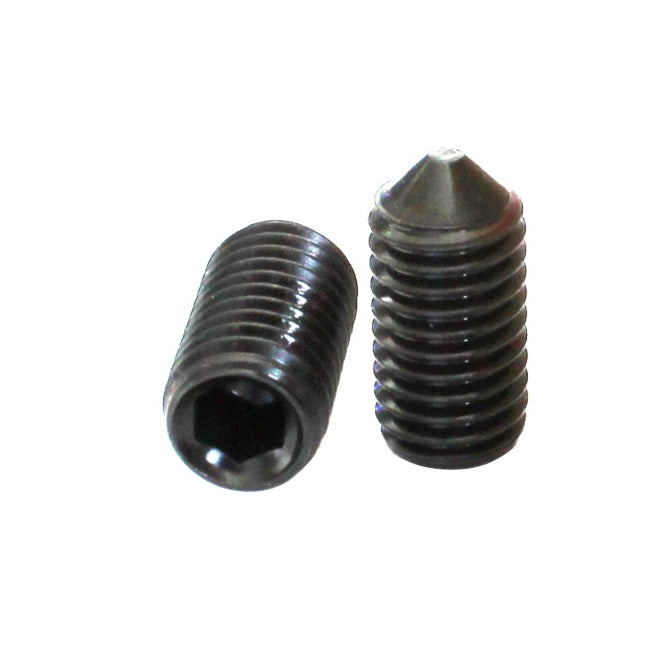 1050693 | SS040M-0040-AS-CP (PK-100) --- Cone Point Socket Set Screws - M4 - 4x0.7mm - 4 mm  - Carbon Steel Screw