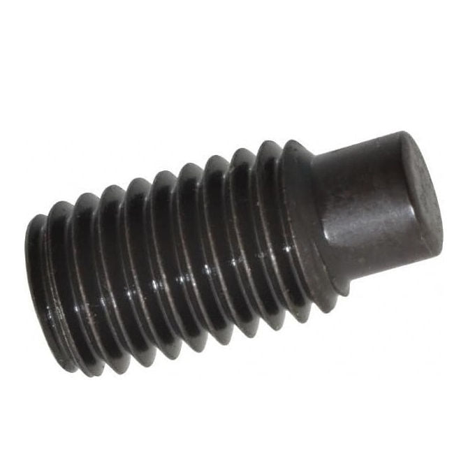1066814 | SS060M-0250-AS-DP (PK-50) --- Dog Point Carbon Steel Socket Set Screws - M6 - 6x1mm - 21.8 mm  - Carbon Steel Screw