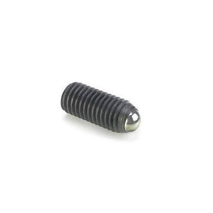 Rolling Ball Tip Socket Set Screws - M4 - 4x0.7mm - 9.8 mm   - Carbon Steel with 440C Stainless HRC 50-55 tip
