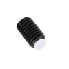 Acetal Tipped Socket Set Screws - M3 - 3x0.5mm - 5 mm  Alloy Steel - Black Oxide Steel