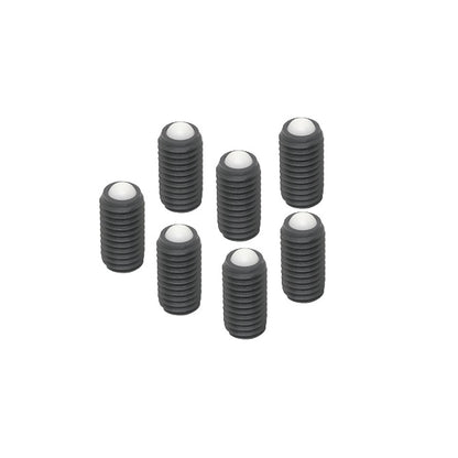 1043088 | SS030M-0052-CS-PO-RB (Each) --- Rolling Ball Tip Socket Set Screws - M3 - 3x0.5mm - 4.7 mm  - Carbon Steel with Polyacetal tip Screw
