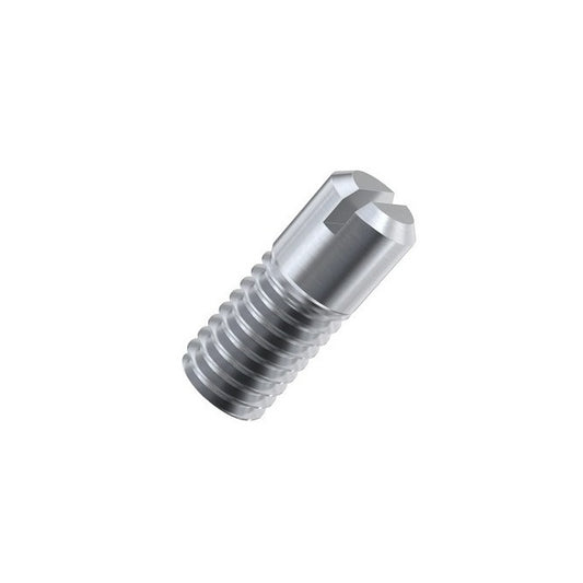 Partial Thread Slotted Set Screws - M3 - 3x0.5mm - 6 mm   - Steel Alloy, Rockwell B75