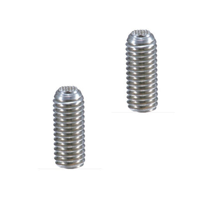 1115136 | SS160M-0490-S4-S440-DKT (Each) --- Diamond Knurled Tip Socket Set Screws - M16 - 16x2mm - 49 mm  - 304 Stainless Steel with 440C Stainless HRC 50-55 tip Screw