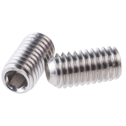 1104259 | SS127F-0381-S6 (Each) --- Standard Cup Point Socket Set Screws - 1/2-20 UNF - 12.7mm - 38.1 mm 316 Stainless Steel DIN916 - Stainless Steel 316 Similar to A4, 18-10 Screw