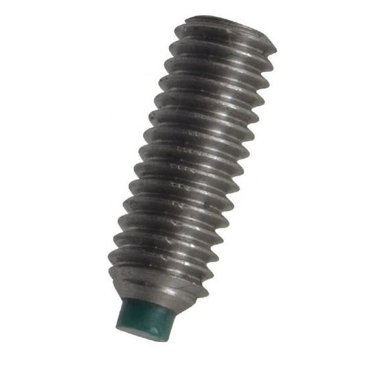 Nylon Tipped Socket Set Screws - M4 - 4x0.7mm - 4 mm  304 Stainless Steel - Stainless Steel 18-8 Similar to A2, 303, 304 