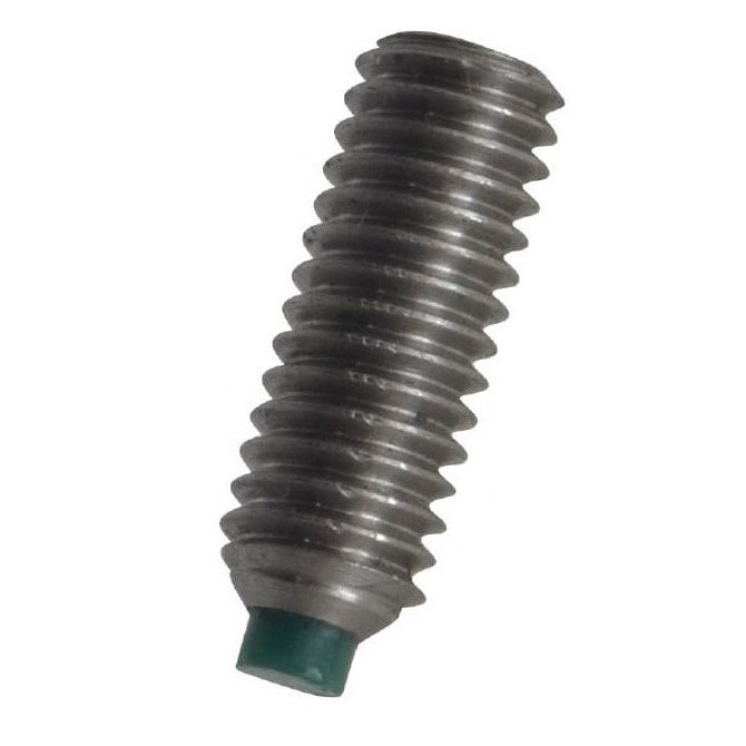 Nylon Tipped Socket Set Screws - M5 - 5x0.8mm - 6 mm  304 Stainless Steel - Stainless Steel 18-8 Similar to A2, 303, 304 