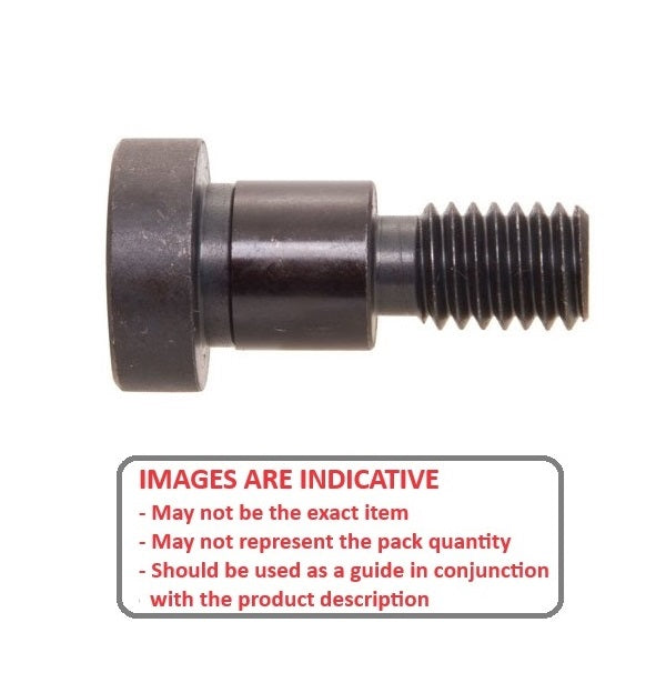 1084864 | SHLD095-008-SKT-J-C (PK-500) --- Shoulder Screws - 9.525x7.938 mm - 1/4-20 UNC Jig and Fixture - Steel 4140L Heat Treated Screw