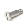 Shoulder Screws - 3x3.8 mm - M2x0.4 Slotted Shallow Head - Stainless Steel 303/304 Similar to A2, 18-8 HRB80
