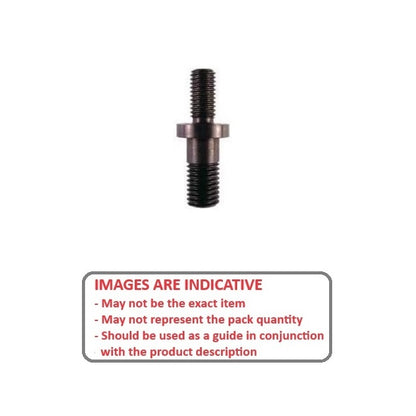 1100696 | IDC-177RS (PK-2) --- Shoulder Studs Threaded Rod - 12.7 mm 1/2-13 15.88 mm - Carbon Steel Stud