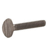 Thumb Screws - 1/4-20 BSW - 6.35mm - 25.4  Flat Key Head - Steel