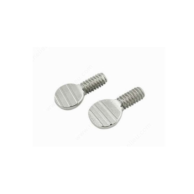 1056129 | THS048W-025-F-CS (PK-200) --- Thumb Screws - 3/16-24 BSW - 4.76mm - 25.4x44.5 mm Flat Key Head - Steel Screw