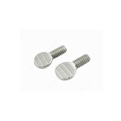 1067010 | THS060M-025-F-CS (PK-200) --- Thumb Screws - M6 - 6x1mm - 25 - - Flat Key Head - Steel Screw