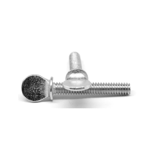 1073061 | THS064C-051-F-CS-WF (Each) --- Thumb Screws - 1/4-20 UNC - 6.35mm - 50.8x66.68 mm Flat Key Head - Malleable Iron Screw