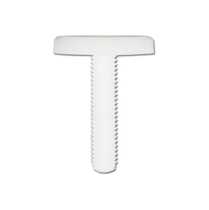 1056639 | THS048C-013-K-NY (Each) --- Thumb Screws - 10-24 UNC - 4.76mm - 12.7x17.46 mm Knurled - NYLATRON GS PA66 + MoS2 Screw