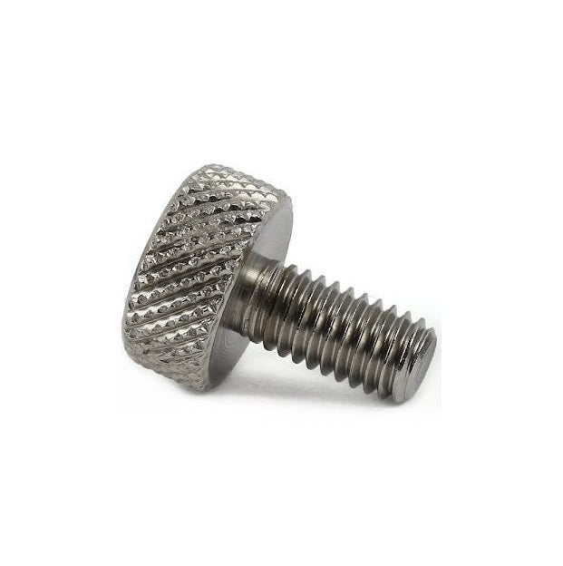 Thumb Screws - 6-32 UNC - 3.5mm - 7.94x12.7 mm Knurled - Stainless Steel