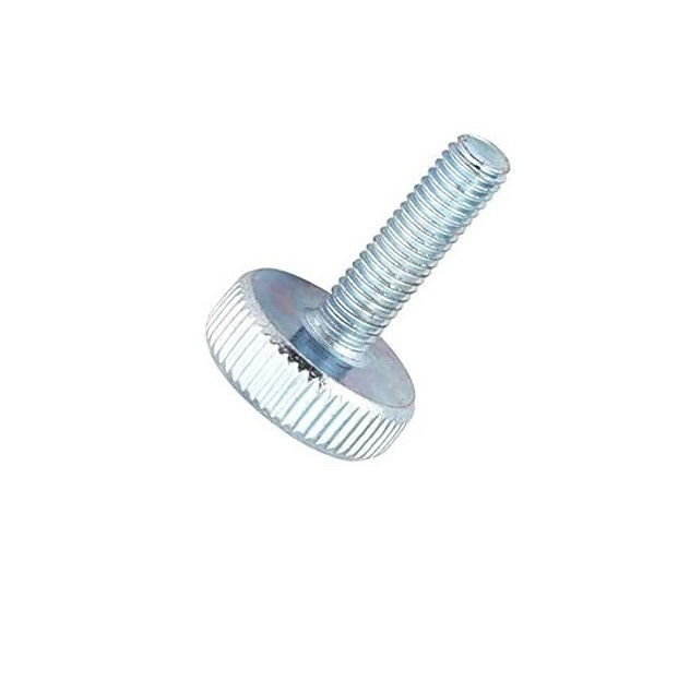 Thumb Screws - 4-40 UNC - 2.85mm - 7.94x12.7 mm Knurled - Brass