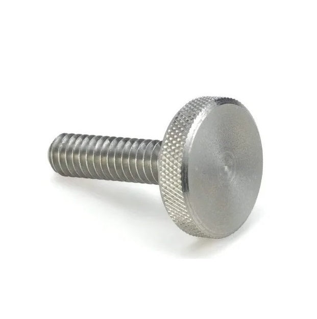 Thumb Screws - 8-32 UNC - 4.17mm - 20.64x38.1 mm Knurled - Stainless Steel 303/304 Similar to A2, 18-8 HRB80