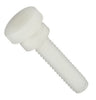 Thumb Screws - 6-32 UNC - 3.5mm - 25.4x32.54 mm Knurled - Nylon Polyamide 6/6 