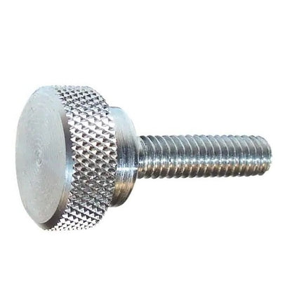 Thumb Screws - 8-32 UNC - 4.17mm - 9.53x17.46 mm Shoulder - Stainless Steel 303/304 Similar to A2, 18-8 HRB80