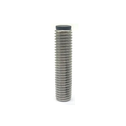 Urethane Tipped Socket Set Screws - M10 - 10x1.5mm - 20 mm   - 304 Stainless Steel with 304 Stainless Steel tip