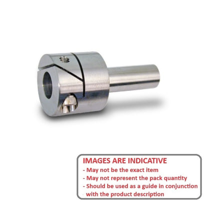 1084826 | SE095-064-445-F3 (Each) --- Shaft Extenders - 9.525x6.35x44.45 mm - Stainless Steel 303/304 Similar to A2, 18-8 HRB80 Extender
