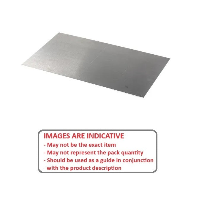 1002323 | SHM-0600-0300-0150-AL (Each) --- Aluminium Shim and Foil - 0.6x300x150 mm - Aluminium