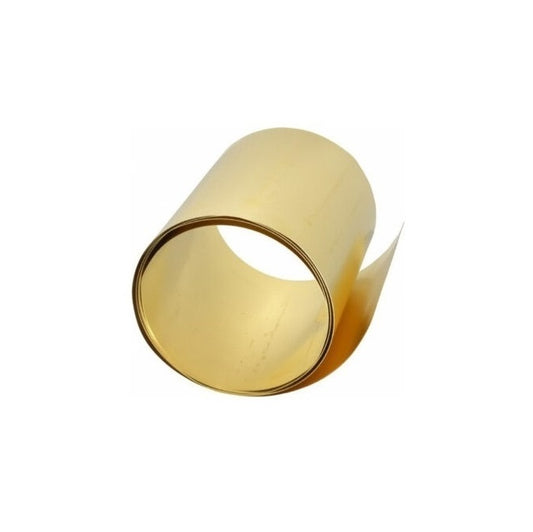 Brass Shim and Foil - 0.381x152.4x2540 mm - Brass Commercial