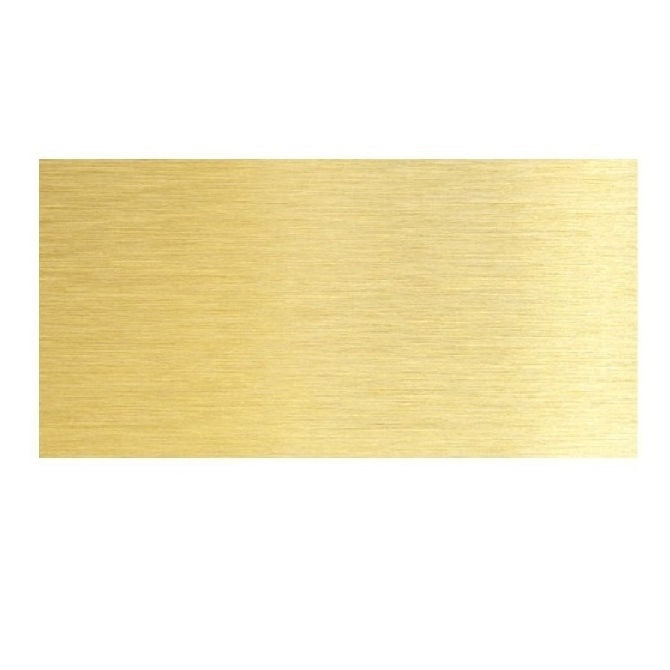1000549 | SHM-0076-0300-0762-BR (Each) --- Brass Shim and Foil - 0.076x300x762 mm - Brass Commercial