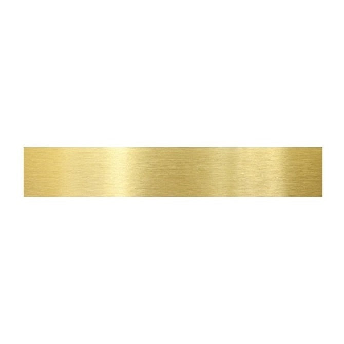 Brass Strip - 0.5x18x300 mm - Brass